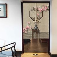Japanese Noren Curtain Door Cover Doorway Curtain Panel Traditional Chinese Printed Door Tapestry Room Divider Curtains for Kitchen Sushi Bathroom Livingroom Bedroom miniinthebox Japanese Noren Curtain Door Cover Doorway Curtain Panel Traditional Chinese Printed Door Tapestry Room Divider Curtains for Kitchen Sushi Bathroom Livingroom Bedroom miniinthebox