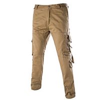 Men's Hiking Pants Trousers Hunting Pants Tactical Cargo Pants Dust Proof Quick Dry Breathable Wearproof Fall Spring Camo  Camouflage Cotton for Black Yellow Army Green S M L XL XXL Lightinthebox - thumbnail