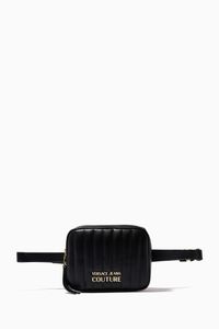 Quilted Logo Detail Camera Bag