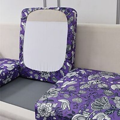 Seat Cushion Cover Solid Color Yarn Dyed Polyester Slipcovers Lightinthebox