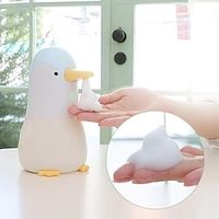 Liquid Foam Soap Dispenser Smart Automatic Induction Hand Washer USB Charging Cute Foaming Hand-wash Machine For Kitchen Bathroom Lightinthebox - thumbnail