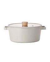 Neoflam Fika 26cm Cooking Pot off White Sand Neoflam Fika 26cm Cooking Pot off White Sand