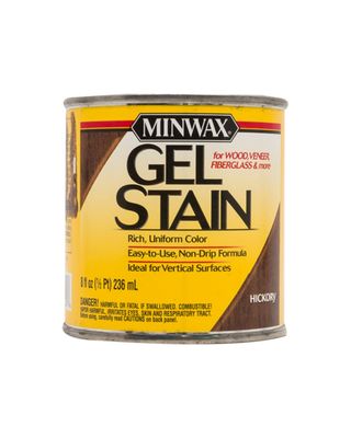 Minwax Gel Stain Hickory Half Pint Minwax Gel Stain Hickory Half Pint