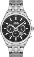 Slazenger Men's Multi Function Black Dial Watch - SL.9.6546.2.01