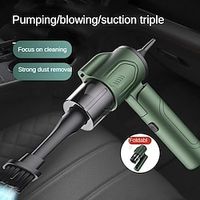 Car Vacuum Cleaner Handheld Wireless Suction Blowing Three-In-One Mini Strong Suction Vacuum Cleaner Lightinthebox - thumbnail