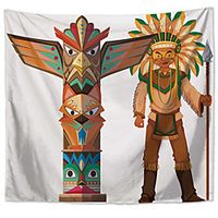 Wall Tapestry Art Decor Blanket Curtain Hanging Home Bedroom Living Room Decoration Polyester Indian Boy Lightinthebox - thumbnail