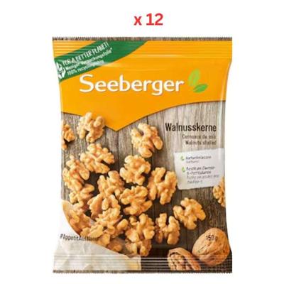 Seeberger Walnut Shelled 12X150G