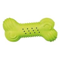 Trixie Rustling Bone Dog Toy - Green - 18CM