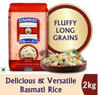 Daawat White Indian Basmati Rice 2kg