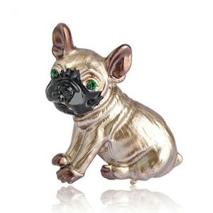 Lovely French Bulldog Brooch