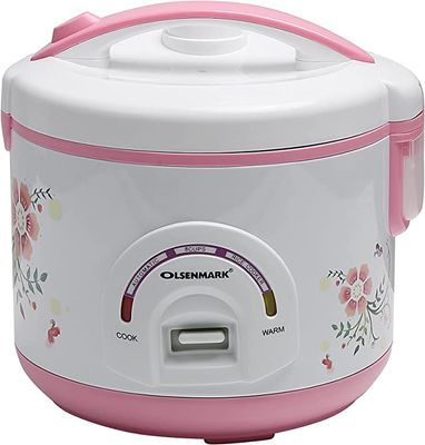 Olsenmark Rice Cooker 1.5 L-(White)-(OMRC2122)