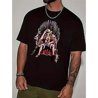 One Piece Cosplay T-shirt Print Graphic T-shirt For Men's Women's Unisex Adults' Hot Stamping 100% Polyester Casual Daily miniinthebox