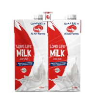 Al Ain UHT Low Fat Milk 1L (Pack of 4)