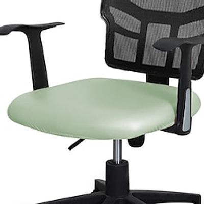 1pc Waterproof PU Leather Armchair Slipcover - Protects Office Desk and Chair Seats - Retractable Rotary Computer Chair Cover for Bedroom Office and Living Room - Durable and Stylish Home Decor Lightinthebox