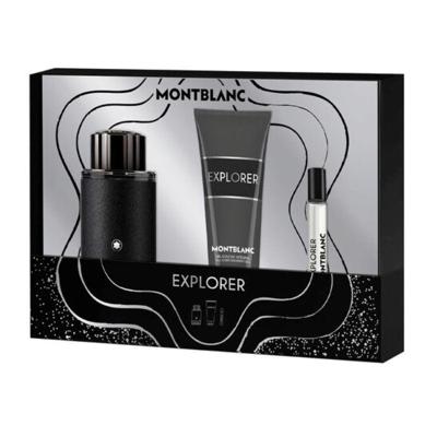 Mont Blanc Explorer 3Pcs (M) Edp 100Ml + Edp 7.5Ml + Sg 100Ml Set