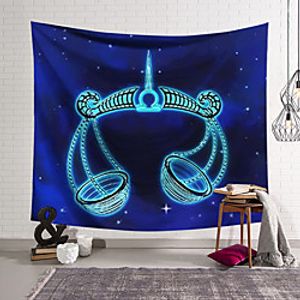 Wall Tapestry Art Decor Blanket Curtain Hanging Home Bedroom Living Room Color blue Polyester Weigh miniinthebox