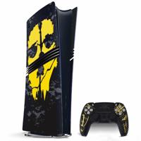 Merlin Craft Customized Painted Playstation 5 Pro 2TB Digital Console War Zone