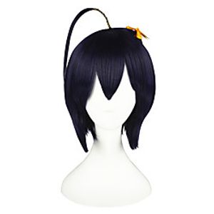 Cosplay Wigs The Little Mermaid Tessaiga Black / Purple Short / Straight Anime Cosplay Wigs 35 CM Heat Resistant Fiber Male / Female miniinthebox