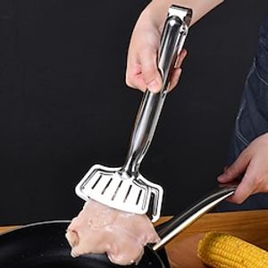 Stainless Steel Food Tongs Kitchen Utensils Buffet Cooking Tool Anti Heat Bread Clip Pastry Clamp for Desserts Salads Barbecue miniinthebox