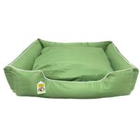 Nutrapet L-97Cm W-82Cm H-28Cm W/R Lounger Bed Green L