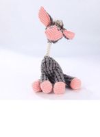 For Pet Squeaky Plush Chew Toy For Dogs - Grey