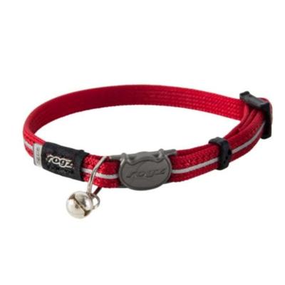 Rogz Alley Cat Reflective Cat Collar Small - Red
