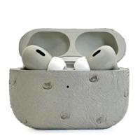 Customized Apple AirPods Pro 3 Leather Ostrich Ivory