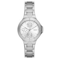 DKNY Women Chambers Silver 34mm Watch - NY6678