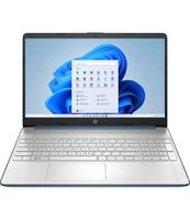 HP Laptop - AMD Ryzen 5-5625U, 15.6inch FHD, 512GB SSD, 8GB RAM, Windows 11, English & Arabic Keyboard, Spruce Blue, Middle East Version - 15S-EQ3009NE