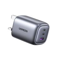 UGREEN Nexode 65W USB-C Wall Charger - 3 Ports - Space Gray - thumbnail