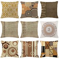 Double Side Cushion Cover 1PC Soft Decorative Square Throw Pillow Cover Cushion Case Pillowcase for Sofa Bedroom Livingroom Outdoor Superior Quality Machine Washable Outdoor Cushion for Sofa Couch Bed Chair Lightinthebox - thumbnail