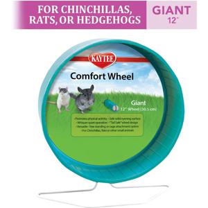 Kaytee Spinner - Regular Exercise Wheel - 6.5 Inch - For Gerbils - Hamsters - Mice (Colours Vary)