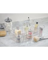 Interdesign Clarity Large Divided Cosmetic Case 16.25 x 7 x 3.75 inch Interdesign Clarity Large Divided Cosmetic Case 16.25 x 7 x 3.75 inch