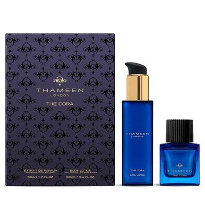 Thameen Treasure Collection The Cora (U) Set Extrait De Parfum 50Ml + Hair Fragrance With Keratin 50Ml + Bl 100Ml Thameen Treasure Collection The Cora (U) Set Extrait De Parfum 50Ml + Hair Fragrance With Keratin 50Ml + Bl 100Ml