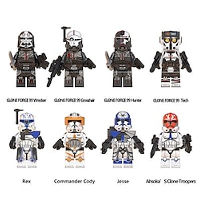 Skibidi Toilet Man 8 Pcs The Tv And Movie Series Destroyer Jesse Assembles Figurine Building Blocks And Toys Lightinthebox