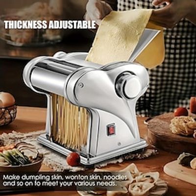 Pasta Maker Machine, Roller Pasta Maker, Adjustable Thickness Settings Manual Noodles Maker With Handle, Perfect For Homemade Pasta, Lasagna, Spaghetti Or Fettuccine Lightinthebox Pasta Maker Machine, Roller Pasta Maker, Adjustable Thickness Settings Manual Noodles Maker With Handle, Perfect For Homemade Pasta, Lasagna, Spaghetti Or Fettuccine Lightinthebox