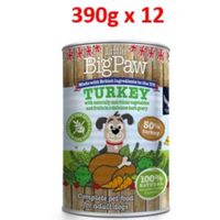 Little Big Paw Dog Turkey 390g Tin (Pack of 12 Pcs)