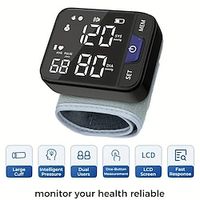 Arm Cuff Monitors  Blood Pressure Monitor Approved Medical Sphygmomanometer Bp Monitor Digital Tenometer Cuff Heartbeat Tensiometer Lightinthebox - thumbnail