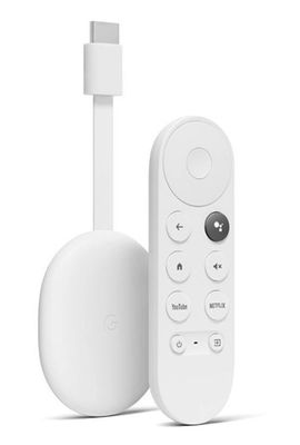 Google TV Full HD 1080p Integrated HDMI Connector Dual Band WiFi 5 Connectivity Built In Voice Remote Control Snow - GA0313