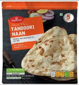 Haldirams Tandoori Naan 400g