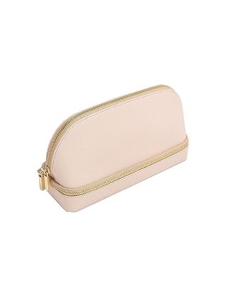 Stackers Cosmetic & Jewellery Bag Blush & Gold