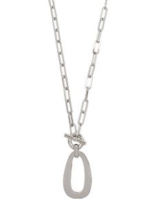 Long Necklace Chain And Cut O