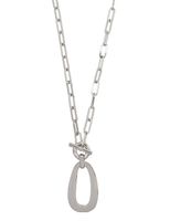 Long Necklace Chain And Cut O - thumbnail