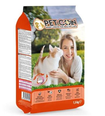 Petcoin Adult Cat Gourmet Chicken & Salmon & Lamb-1.5Kg
