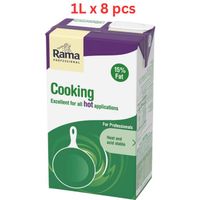 Rama Professional Cooking Cream 15% 8 x 1Ltr - thumbnail