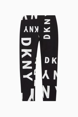 Logo Leggings in Stretch Jersey Logo Leggings in Stretch Jersey