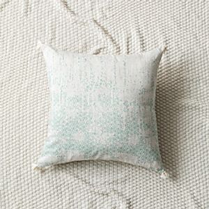 Luxury Gradient Abstract Irregular Geometric Blue Printing Tassel Sofa Cushion Cover Outdoor Cushion Patio Throw Pillow Covers for Garden Farmhouse Bench Couch Lightinthebox
