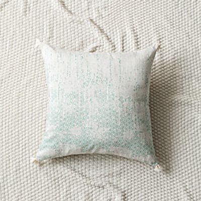 Luxury Gradient Abstract Irregular Geometric Blue Printing Tassel Sofa Cushion Cover Outdoor Cushion Patio Throw Pillow Covers for Garden Farmhouse Bench Couch Lightinthebox