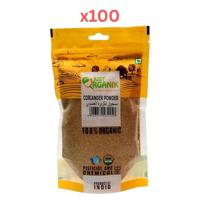 Just Organic Coriander Powder 100gm Pack of 100