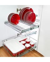 Tansel Double Rack Plate Pull Out Drawer Collection - thumbnail